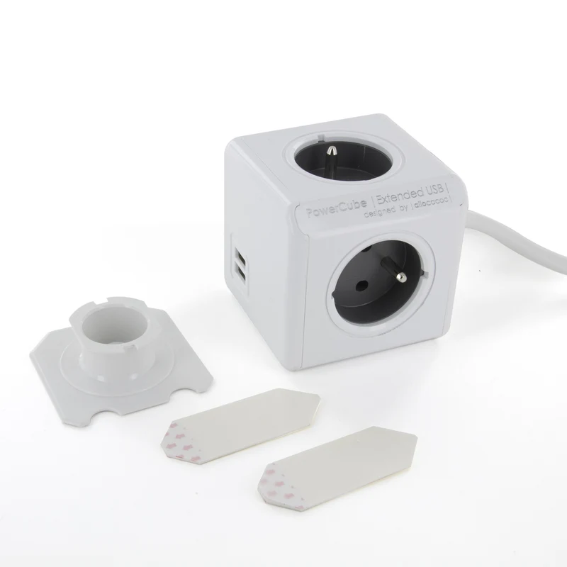 PowerCube 3 x 16 A + 2 x USB - 1.5 m