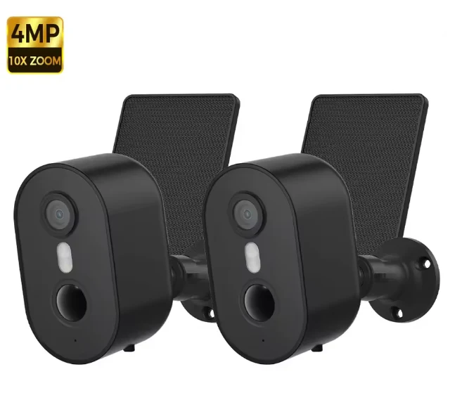 Caméra de Surveillance Keynoxy™ Solar : Solaire, WiFi & Détection IA