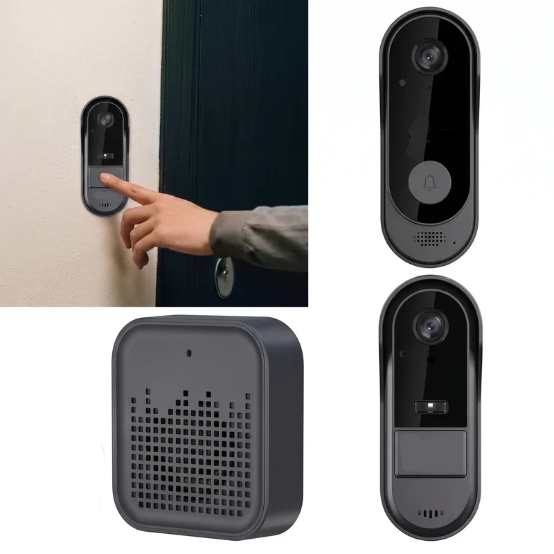 Sonnette Vidéo Keynoxy™ Guard : HD, Sans Fil & Carillon