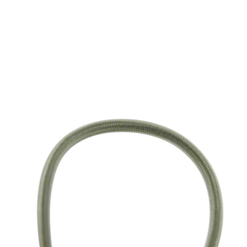 Silicone pendant light kit - olive green