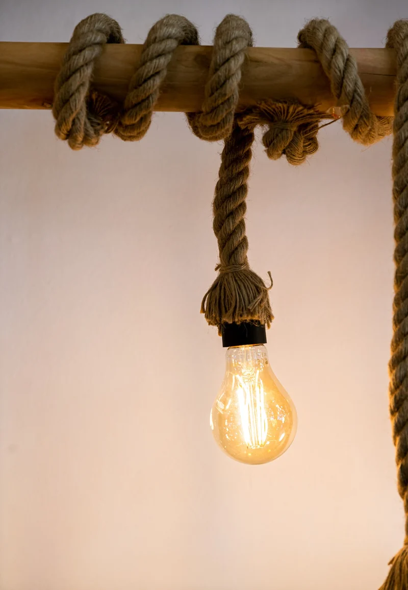 Rope suspension kit - jute