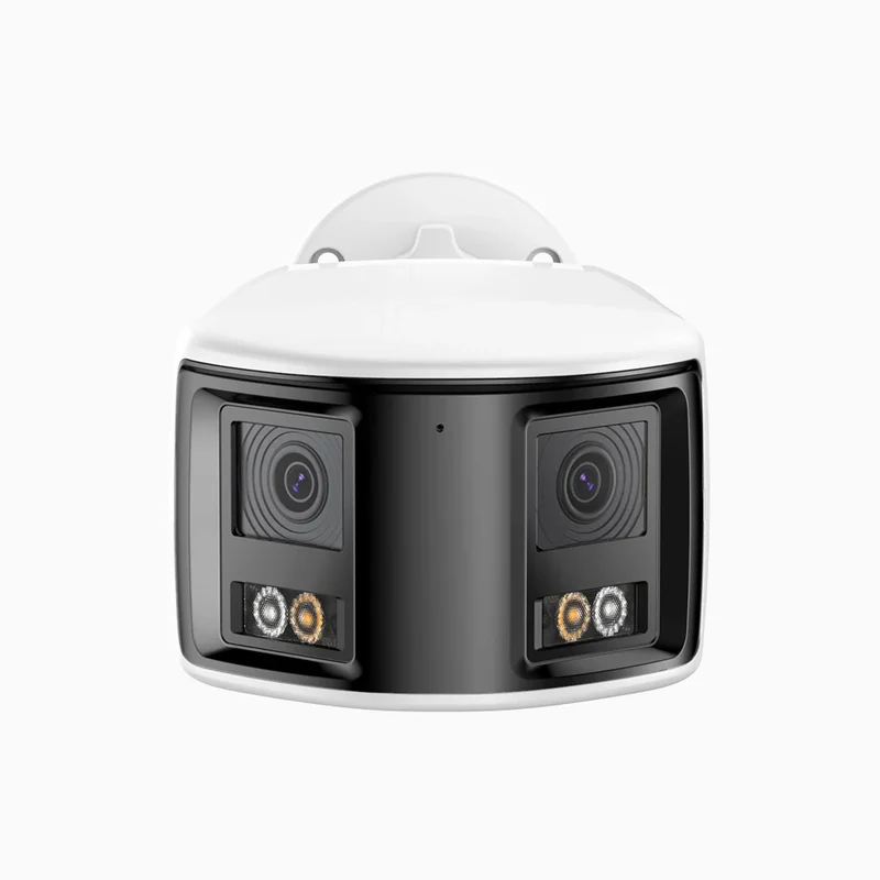 ACD500 - Caméra de sécurité extérieure filaire double objectif 3K, vue panoramique 180°, vision nocturne intelligente à double éclairage, Microphone Intégré, IP67 étanche