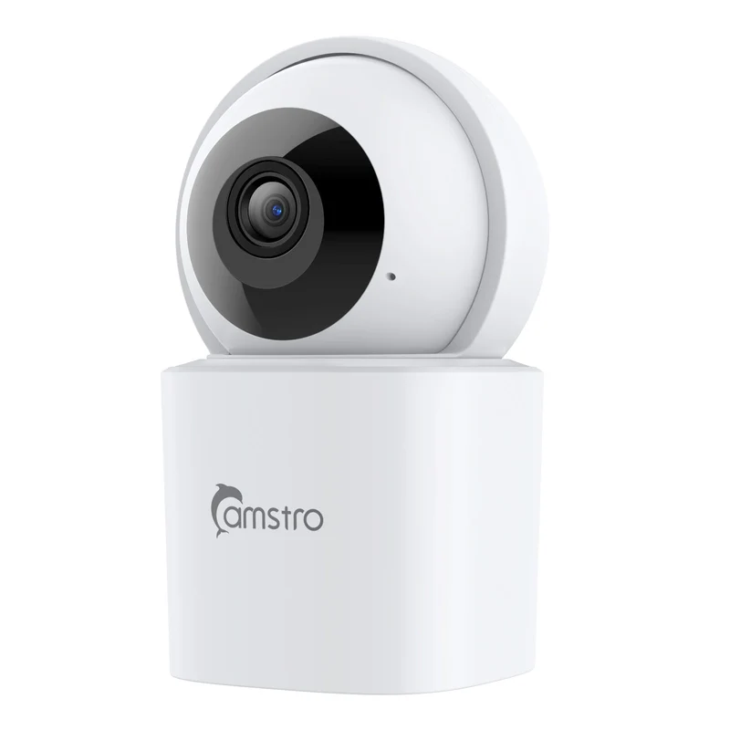 Caméra de Surveillance WiFi Intérieure PT 5MP Super HD, Panoramique & Inclinaison, Détection IA, Vision Nocturne, Audio Bidirectionnel, Sans Abonnement, Babyphone & Caméra pour Animaux