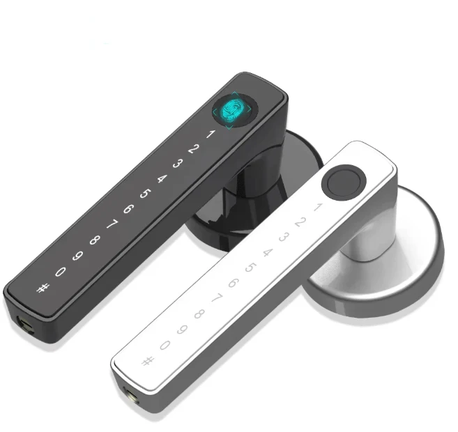 Poignée de Porte Connectée Keynoxy™ : Empreinte, Code & App