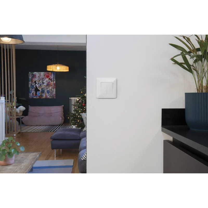 Interrupteur va et vient double Artezo - Zenitech