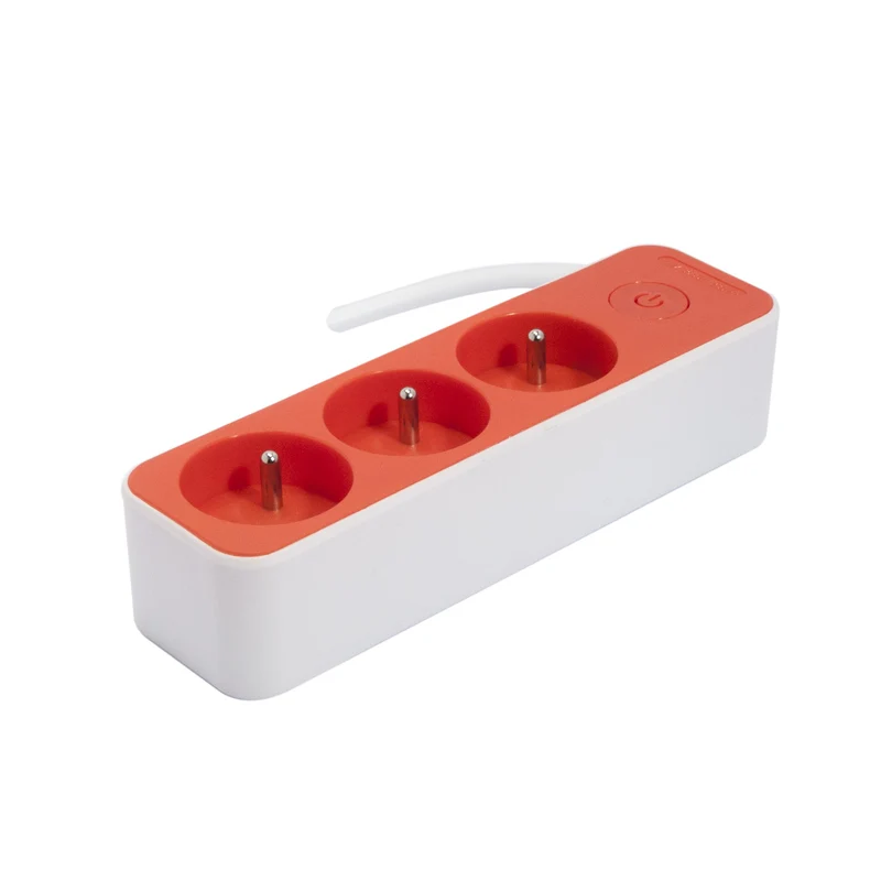 Power strip 3 x 16 A - 1.5 m - White/Red