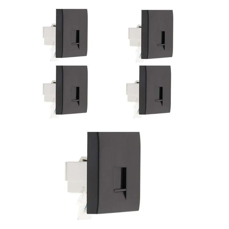 Prise TEL. RJ 45 cat.5 module large - Zenitech