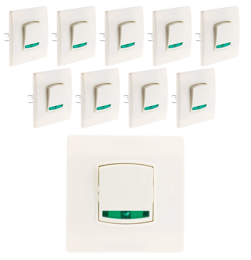 Bouton poussoir + voyant Diwone - Zenitech