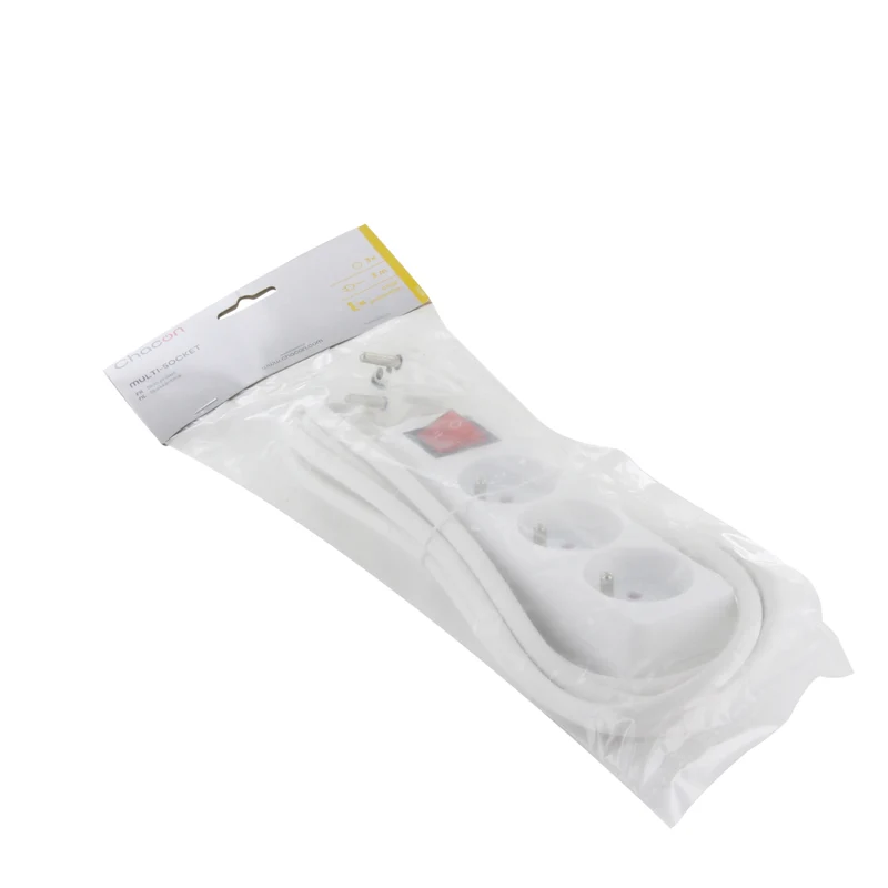 Power strip 3 x 16 A with switch - 3 m - White (FR)