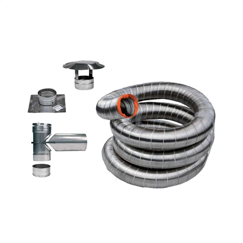 Ensemble de gaine flexible Vortex, 6" x 25'