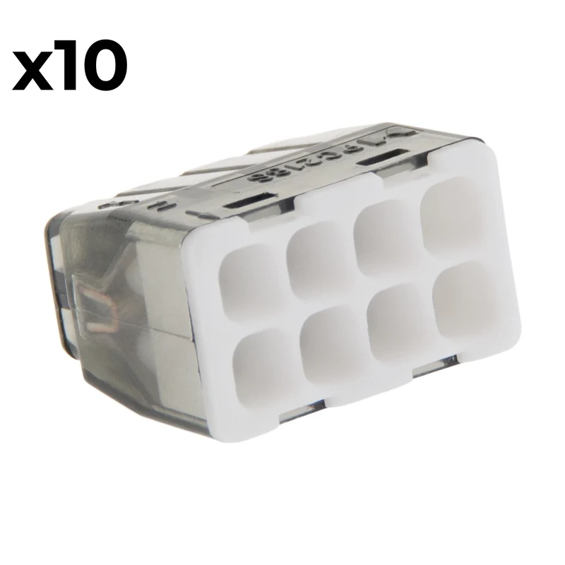 Sachet de 10/15 bornes 2 à 8 entrées BLM mini connex Wago