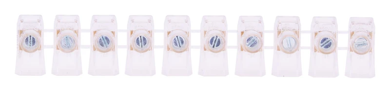 Barrette 5 bornes de connexions unipolaires - 4/5/6mm²- Zenitech