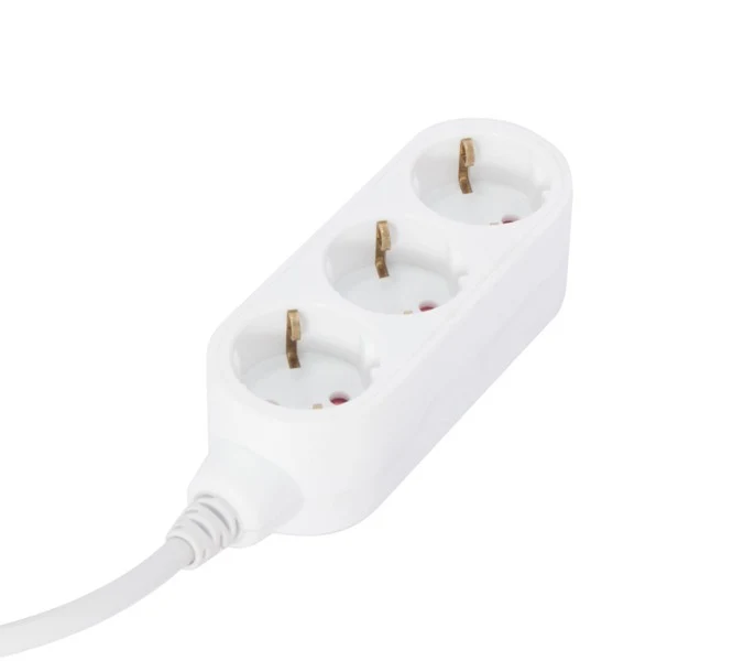 Power strip 3 x 16 A - 0.5 m - White (SCH)