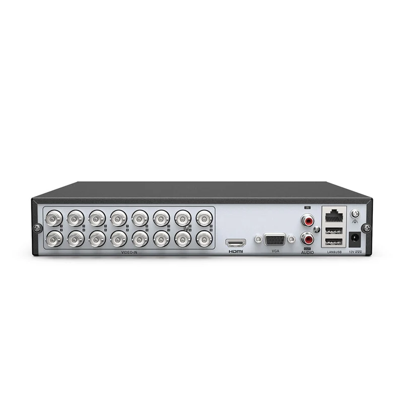 Certifiée Reconditionnés, Enregistreur DVR 5MP 16 canaux, Détection de personnes et de véhicules, H.265+, Prend en charge 16 caméras BNC et 2 caméras IP