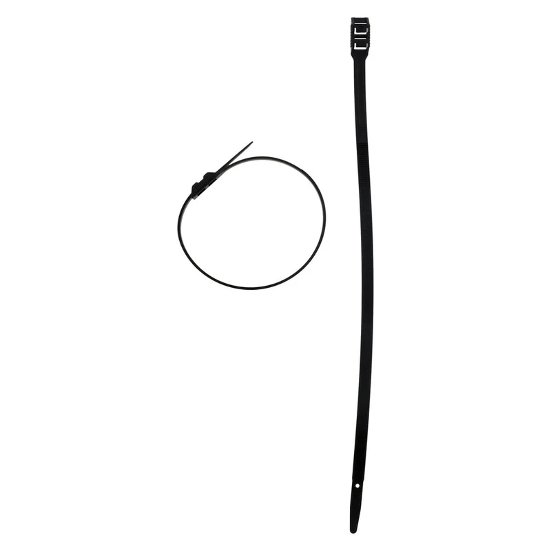 Lot de colliers de câblage 9x 350mm - noir - Zenitech
