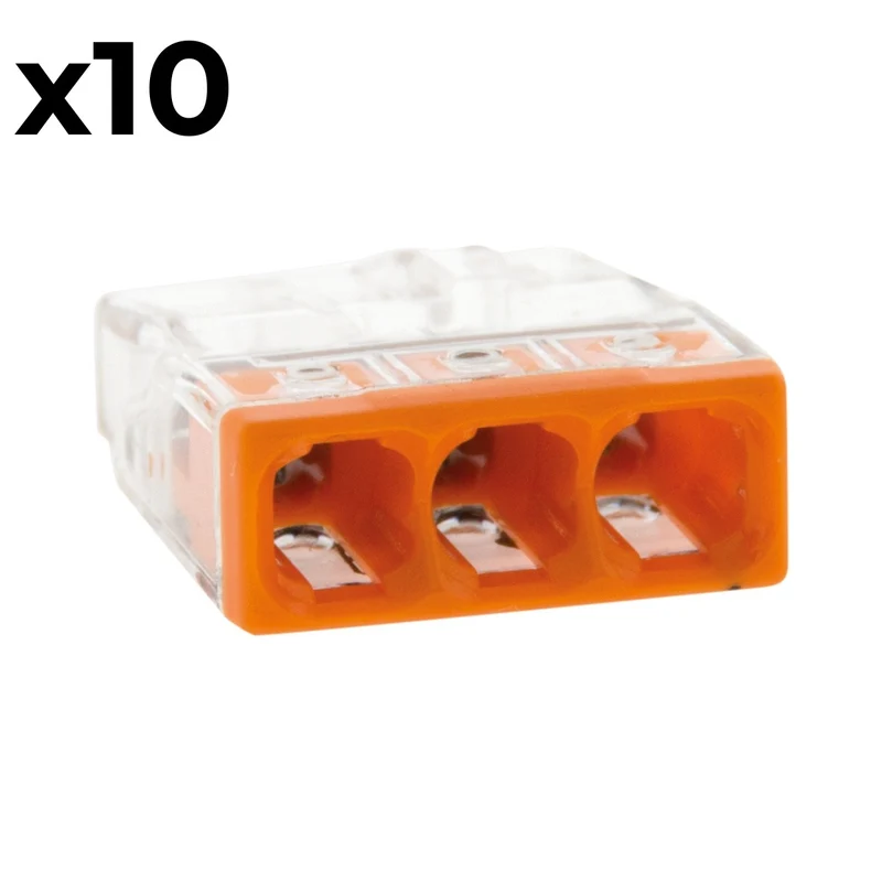 Sachet de 10/20 bornes 2/8 entrées 2273 - Wago