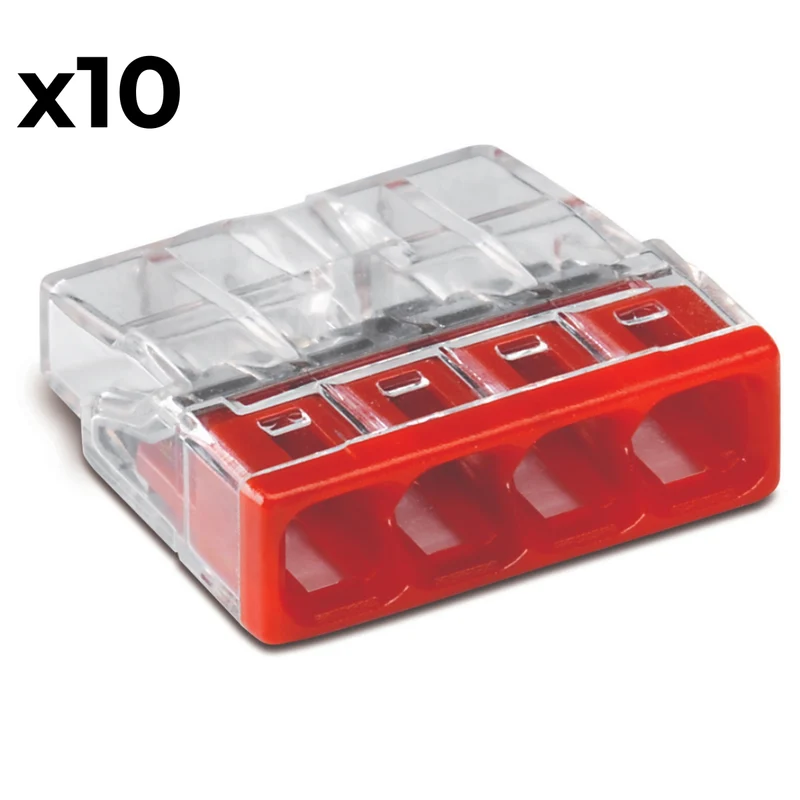 Sachet de 10/20 bornes 2/8 entrées 2273 - Wago