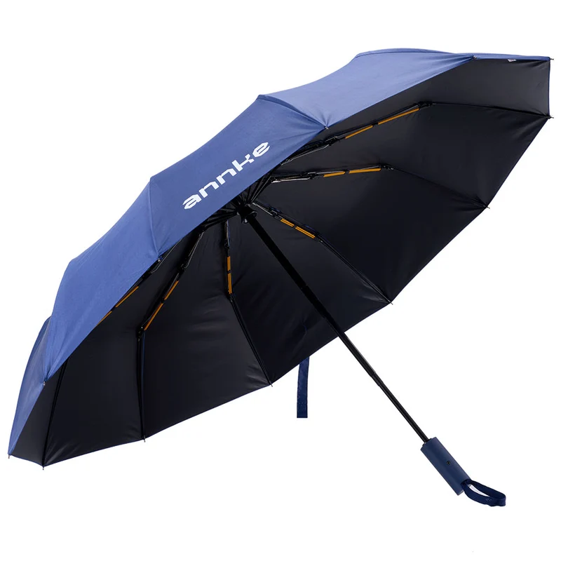 Grand parapluie pliant automatique pour pluie et soleil, parapluie de voyage coupe-vent avec protection UV, ouverture et fermeture automatiques, compact pour hommes et femmes