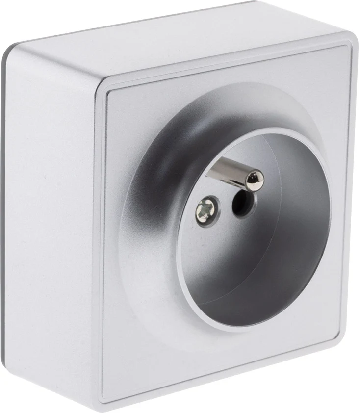 Prise simple saillie 2P+T 16A - Vulco - Zenitech