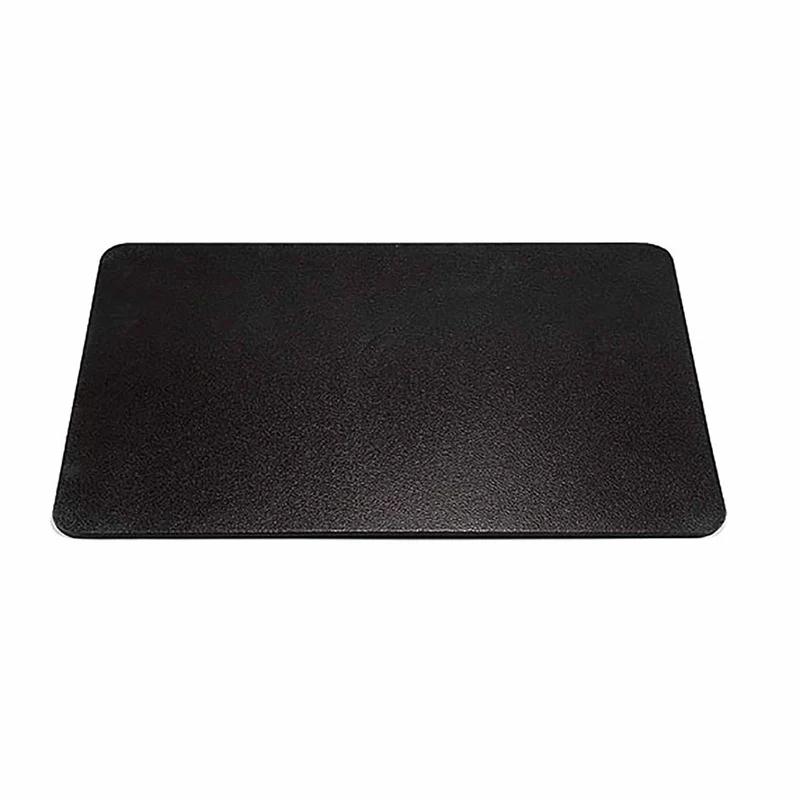 Écran protecteur noir texturé pour poêle, 32'' x 42''