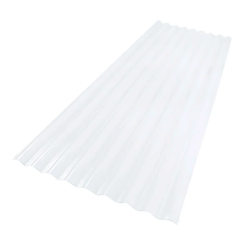 Panneau ondulé de toiture Palruf de 24" x 12', clair