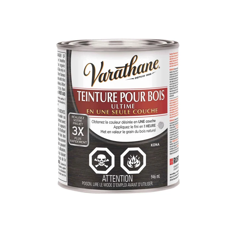 Teinture pour bois Ultime Kona, 946 ml