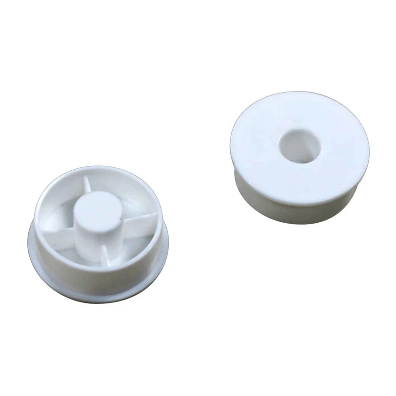 Jeu de 2 embouts en plastique pour rouleaux de 18''