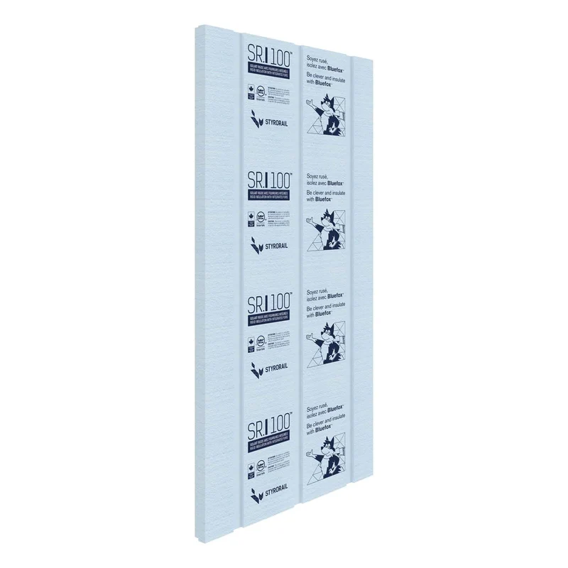 Panneau isolant rigide SR.I 100, 3-1/2'' x 4' x 8' (R13 / 10 PSI)