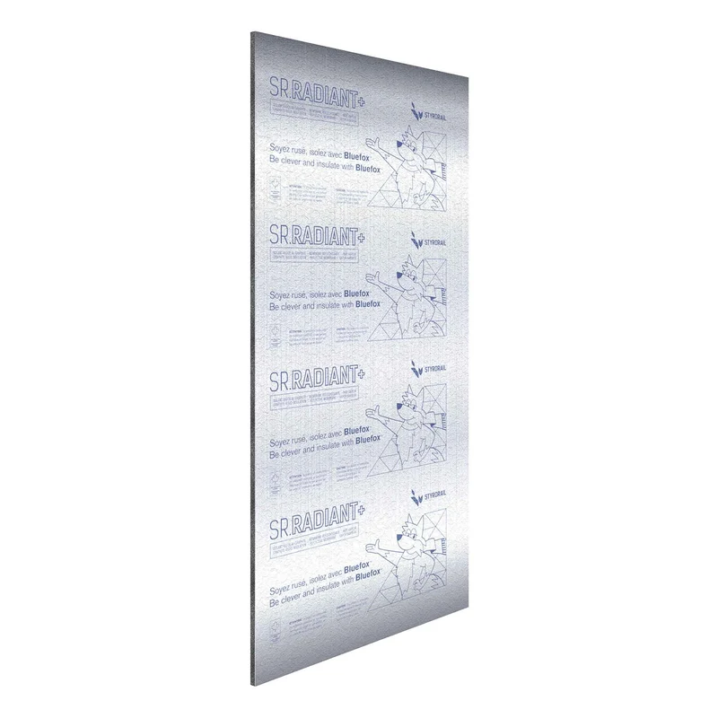 Panneau isolant rigide SR.RADIANT+ 200G+ EBV.R, 3/4'' x 4' x 8'-1-1/2'' (R3.6 / 16 PSI)