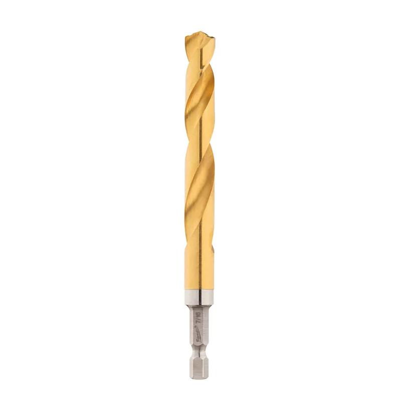Mèche en titane Shockwave Red Helix, 7/16"