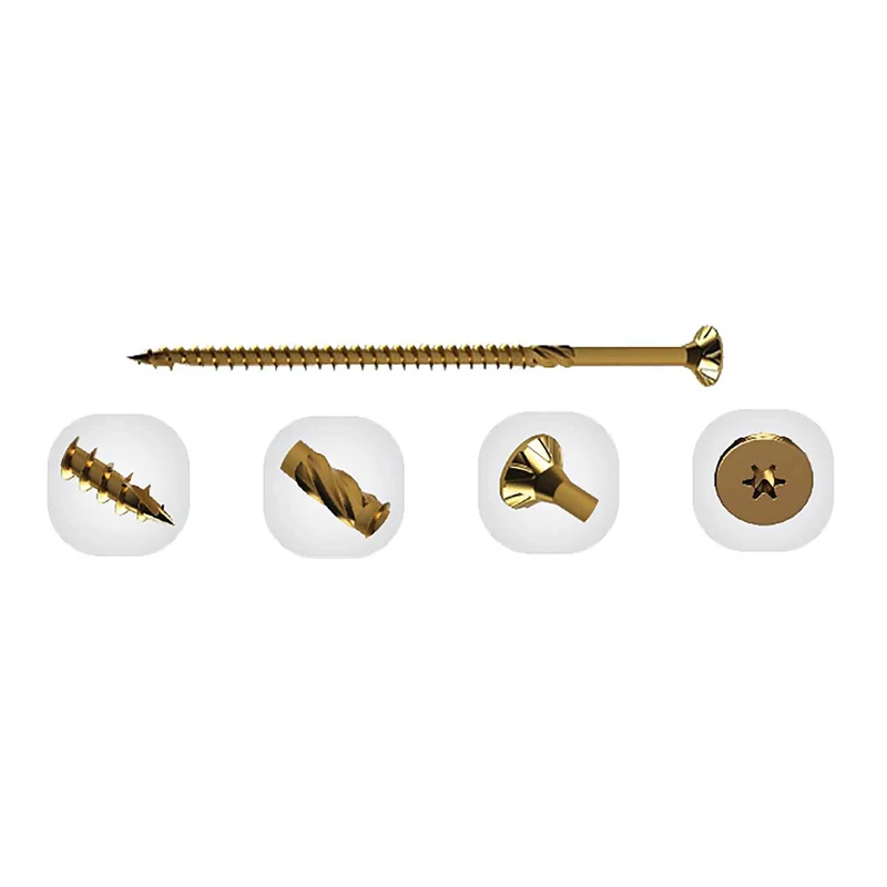 Vis Universelle U2 Fasteners, #12 x 5" (50 unités)