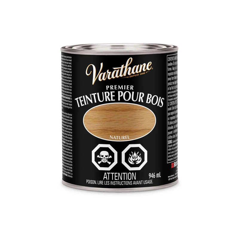 Teinture Premier pour bois naturel, 946 ml