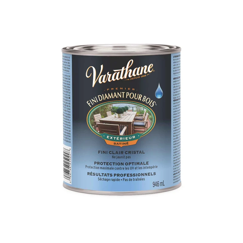 Fini diamant pour bois satiné, 946 ml