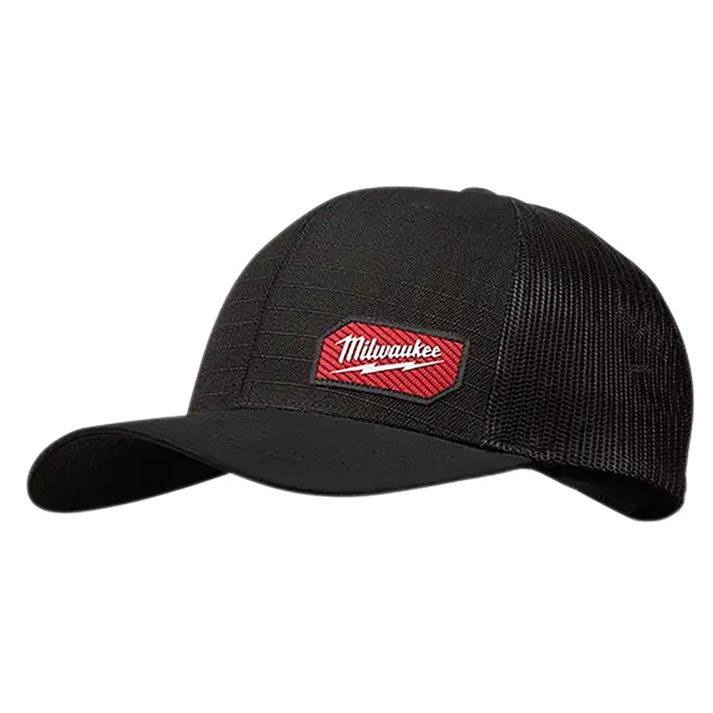 Casquette Gridiron de style camionneur ajustable à l'arrière, noir