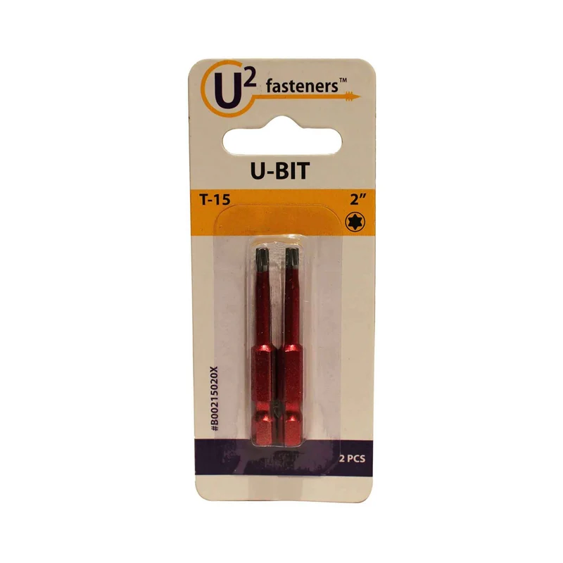 Embout U-bit T15, 2" (2 unités)