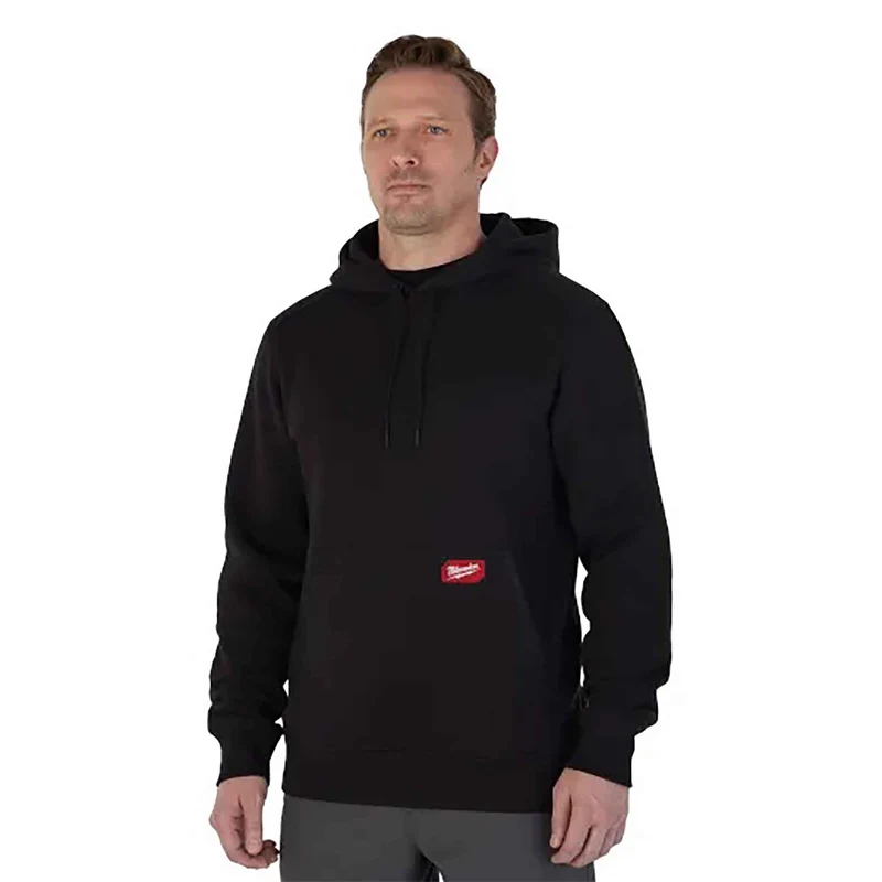 Chandail de travail à capuche FreeFlex pour homme, noir (T-grand)