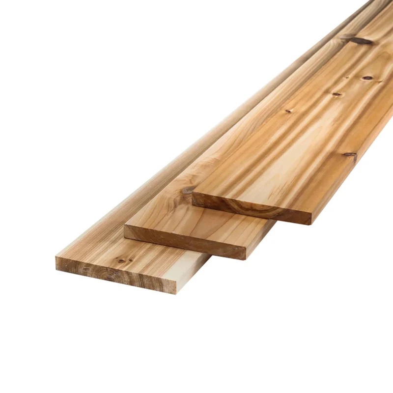 Bois de cèdre rouge de l'Ouest KD B4F, 1'' x 6'' x 8'