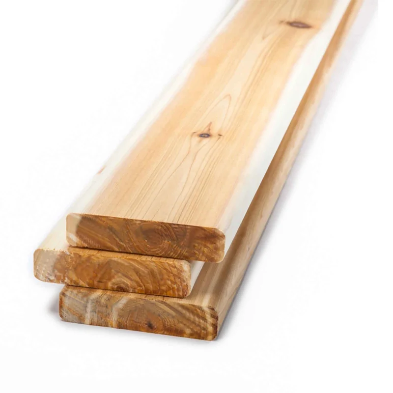 Bois de cèdre rouge de l'Ouest B4F, 2'' x 6'' x 8'
