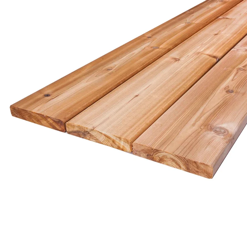 Bois de cèdre rouge de l'Ouest B4F, 2'' x 8'' x 8'