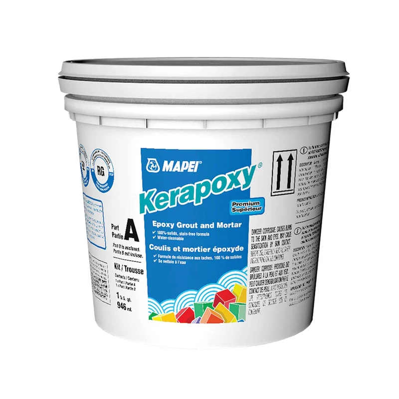 Coulis et mortier époxyde Kerapoxy de 946 ml, avalanche #38