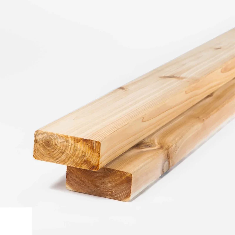 Bois de cèdre rouge de l'Ouest B4F, 2'' x 4'' x 12'