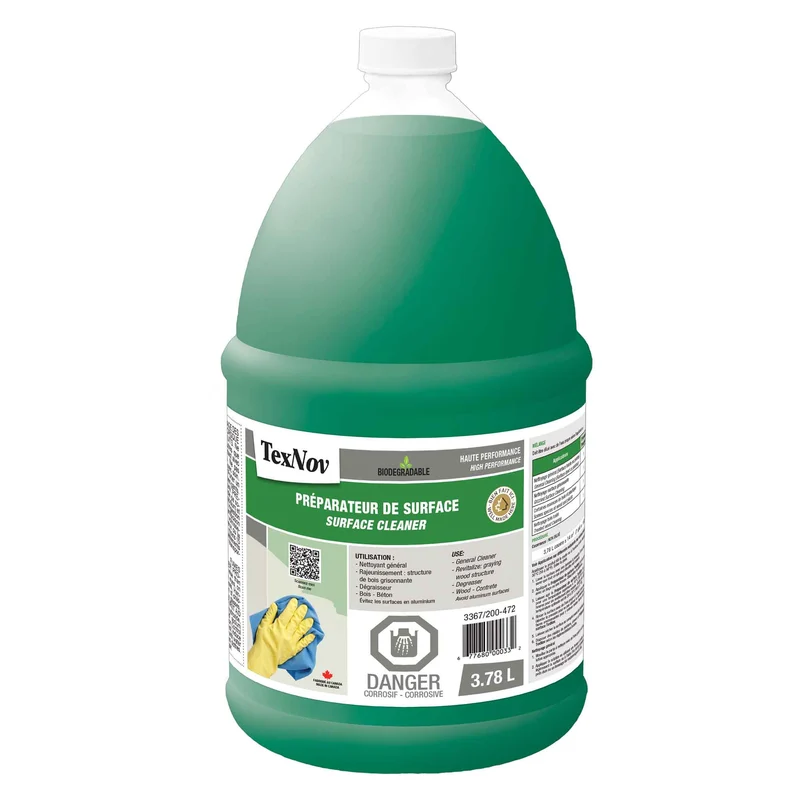 Préparateur de surface biodégradable, 3,78 L