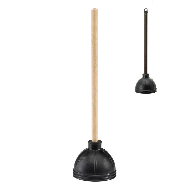 Débouchoir pour toilette à ventouse, 5-7/8" x 18"