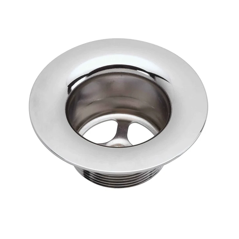 Crépine de baignoire chromé, 1-1/2''