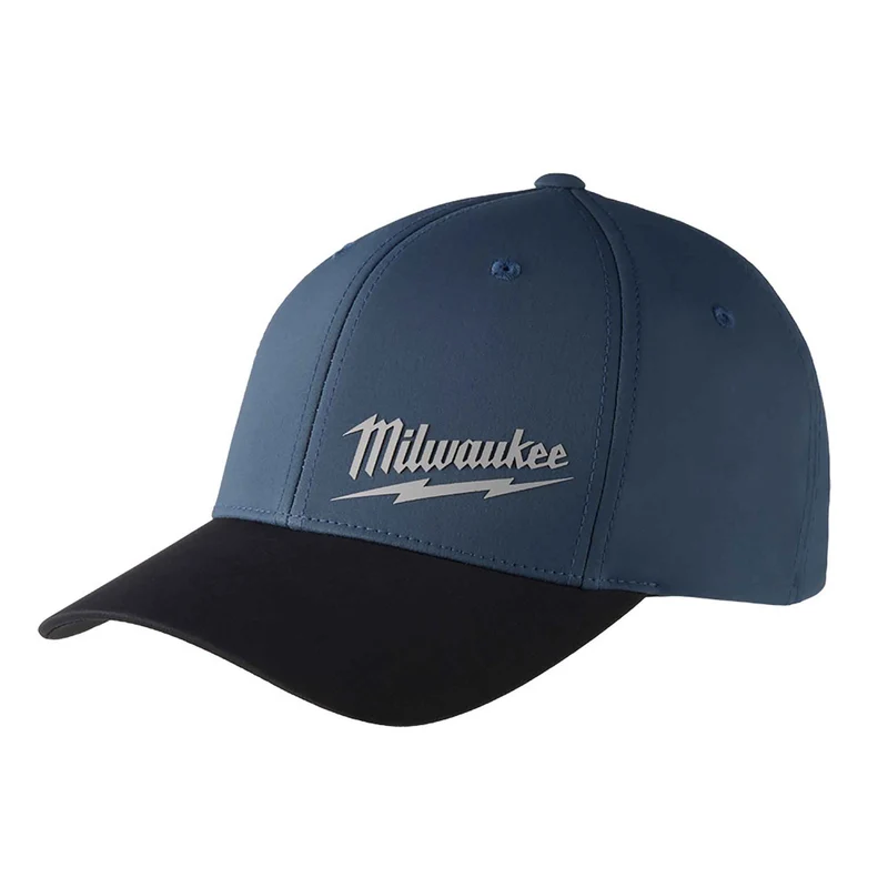 Casquette ajustée de la collection Performance Workskin, bleue (petit / moyen)