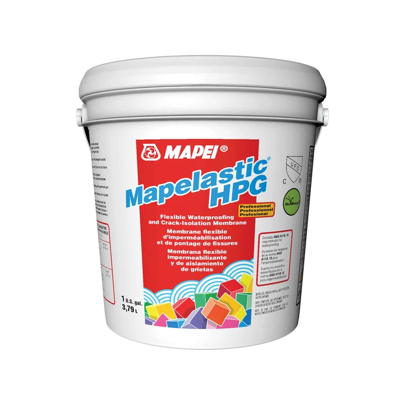 Membrane flexible d’imperméabilisation et de pontage de fissures Maplelastic HPG, 3,79 L