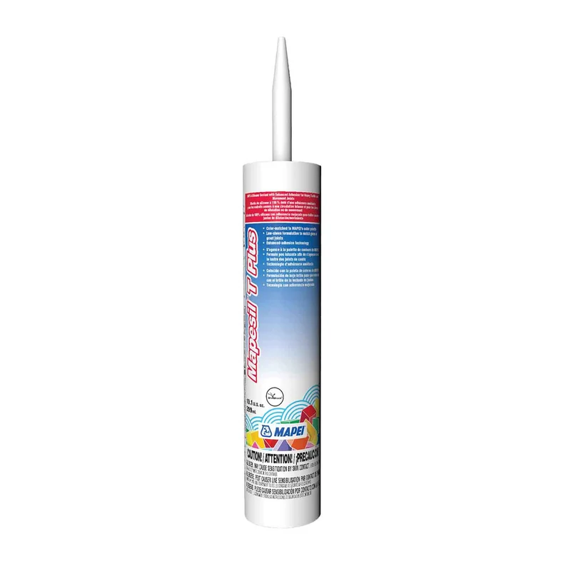 Mastic de silicone Mapesil T Plus de 299 ml, coquille d’œuf #5220