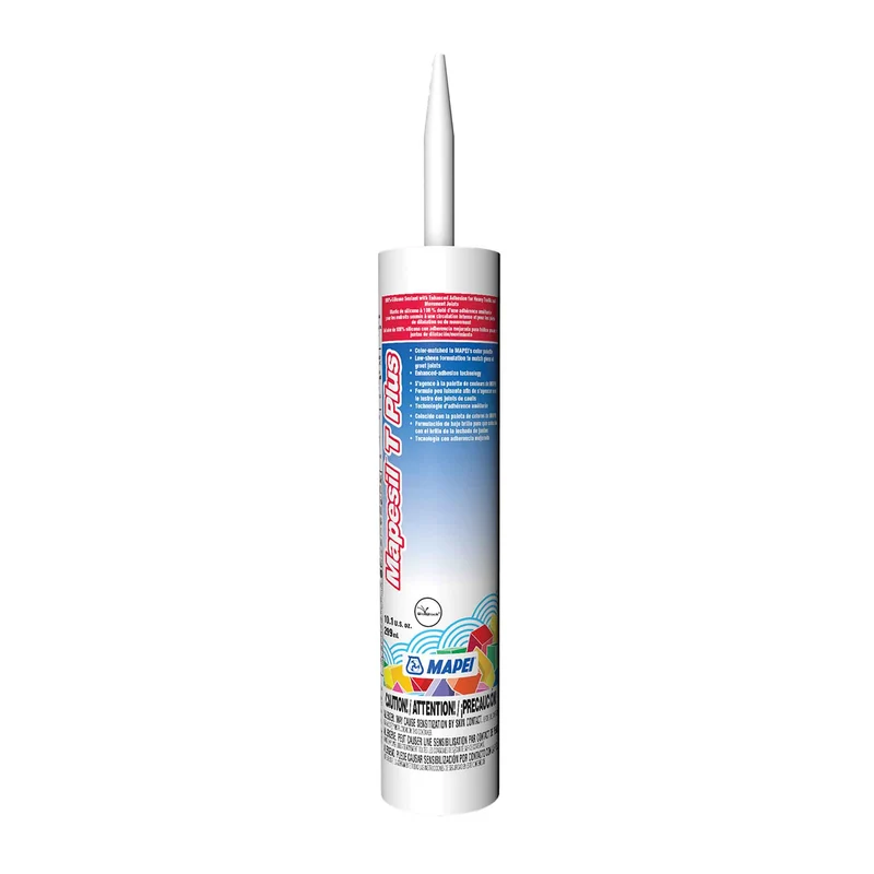 Mastic de silicone Mapesil T Plus de 299 ml, biscuit #5014