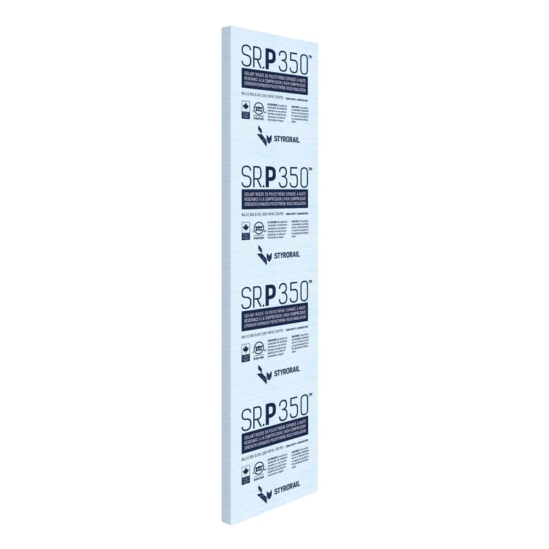 Panneau isolant rigide SR.P 350, 2-5/16'' x 2' x 8' (R10 / 30 PSI)
