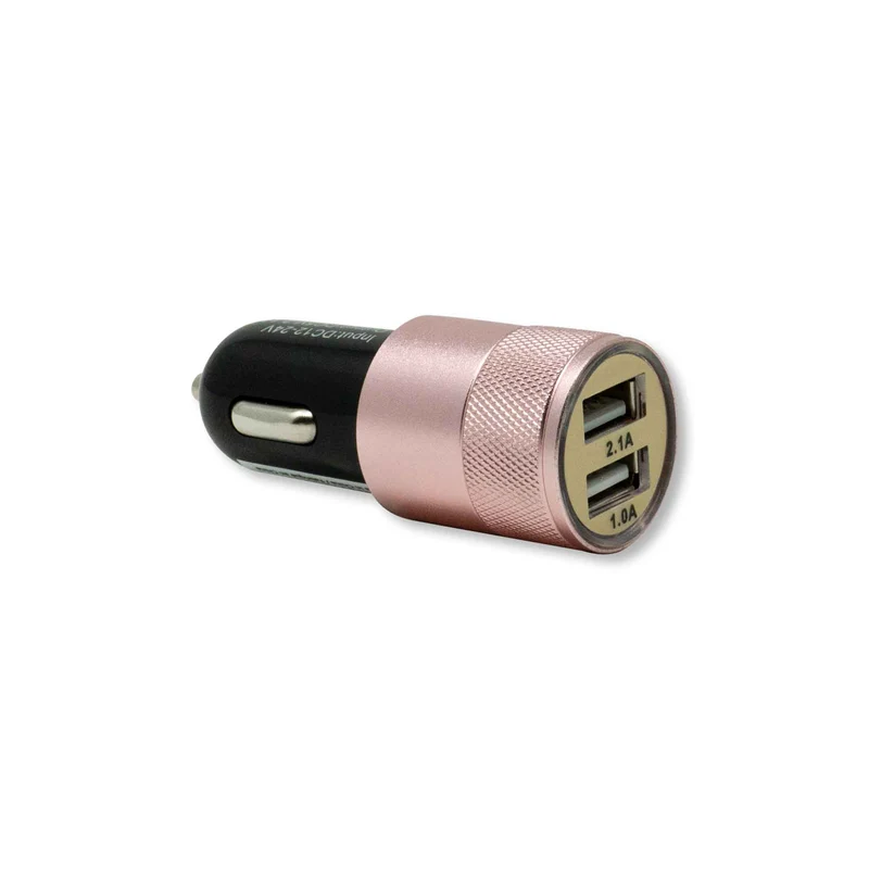 Chargeur de cellulaire double pour la voiture, 2.1A